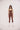 Airbrushed High-Waist Sculpting Legging in Mocha brown